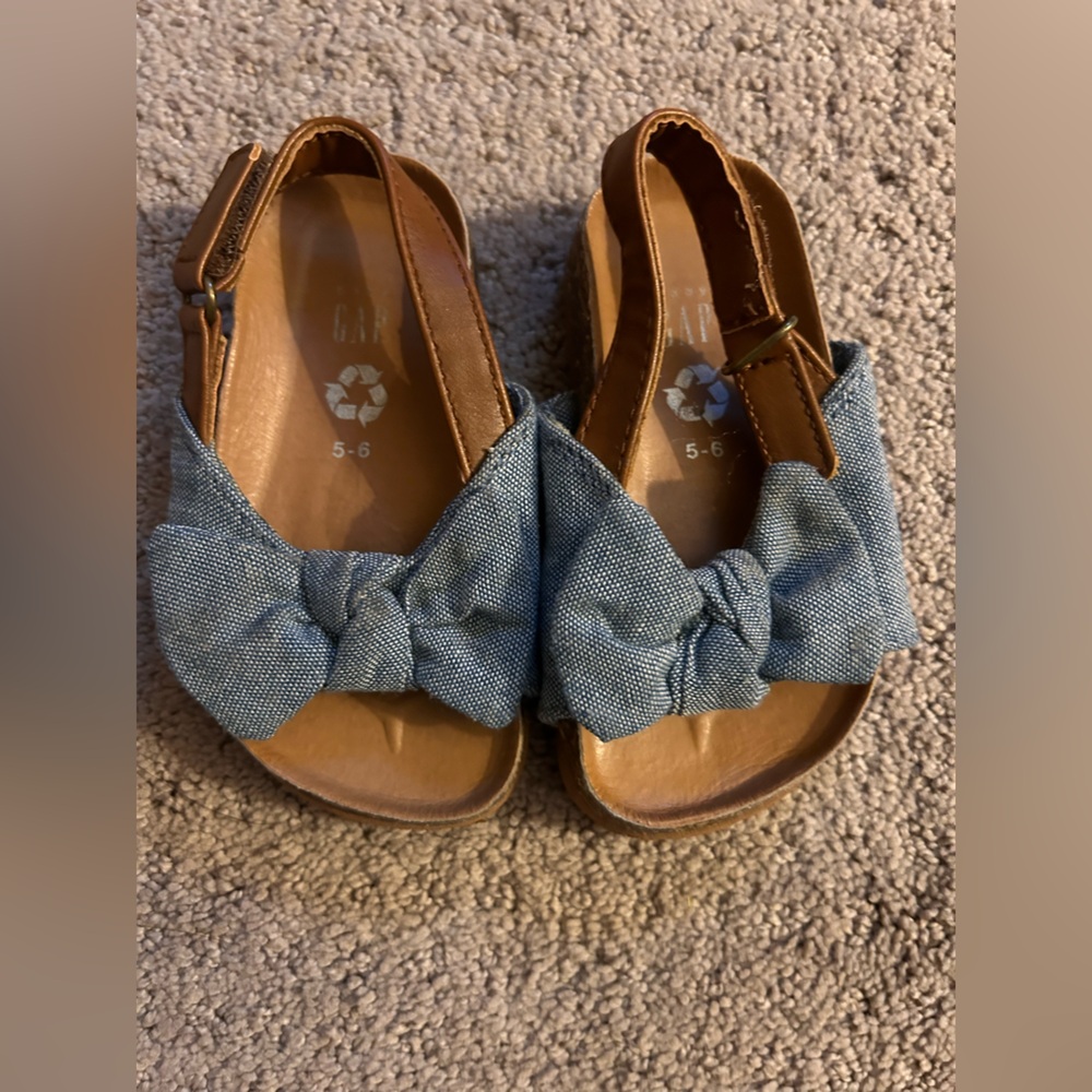 Darling H&M Denim Bow Sandals